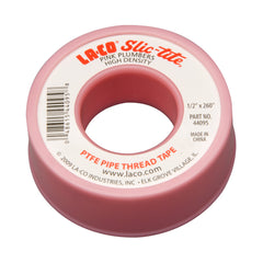 LA-CO La-Co 44095 Slic-Tite PTFE Pipe Thread Tape 1/2 inch x 260 inch