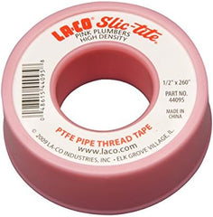 LA-CO La-Co 44095 Slic-Tite PTFE Pipe Thread Tape 1/2 inch x 260 inch