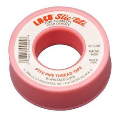 LA-CO La-Co 44095 Slic-Tite PTFE Pipe Thread Tape 1/2 inch x 260 inch