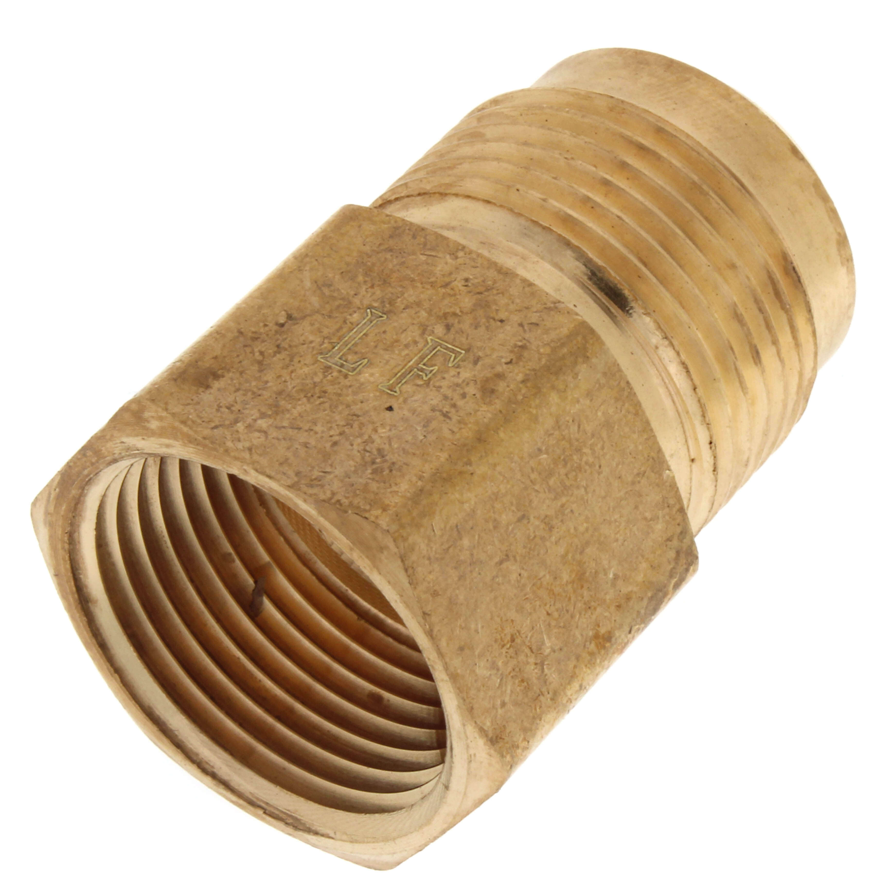 JONES STEPHENS Jones Stephens F40-103 3/4 inches flare x 3/4 inches fip brass coupling adapter