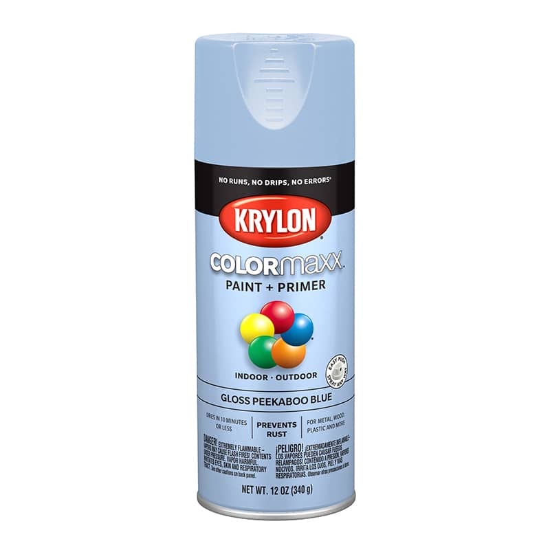 KRYLON Krylon K05530007 ColorMaxx Gloss Spray Paint 12 Oz. Pkg Qty 6