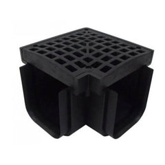 POLYLOK Polylok PL-90860-90 Trench Drain 90 Degree Corner