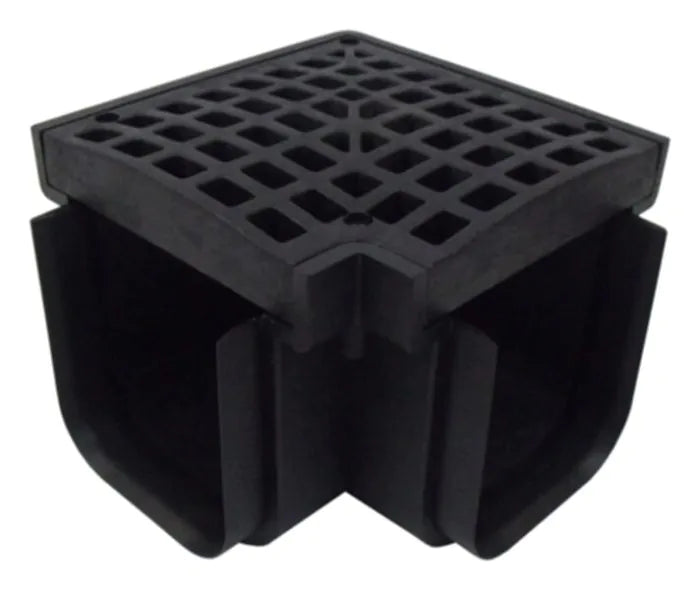 POLYLOK Polylok PL-90860-90 Trench Drain 90 Degree Corner