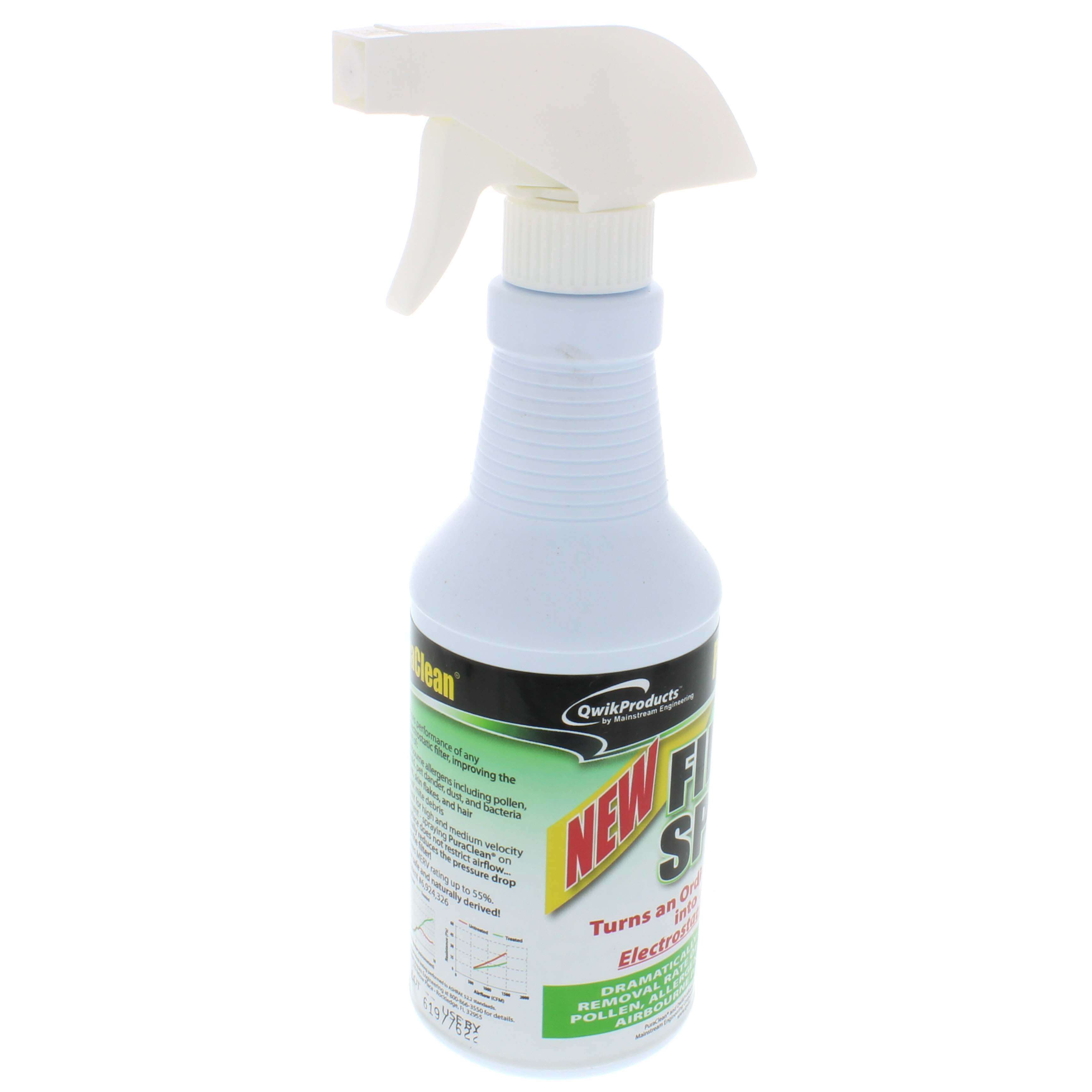 QWIK PRODUCTS Qwik Products QT2700 Puraclean Filter Spray 16 Oz. Bottle