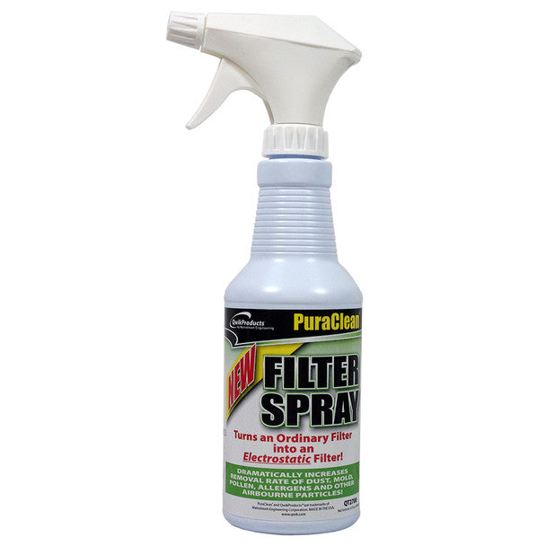 QWIK PRODUCTS Qwik Products QT2700 Puraclean Filter Spray 16 Oz. Bottle