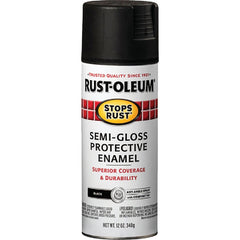 RUST-OLEUM Rust-Oleum 7798830 Stops Rust Semi-Gloss Anti-Rust Spray Paint 12 Oz