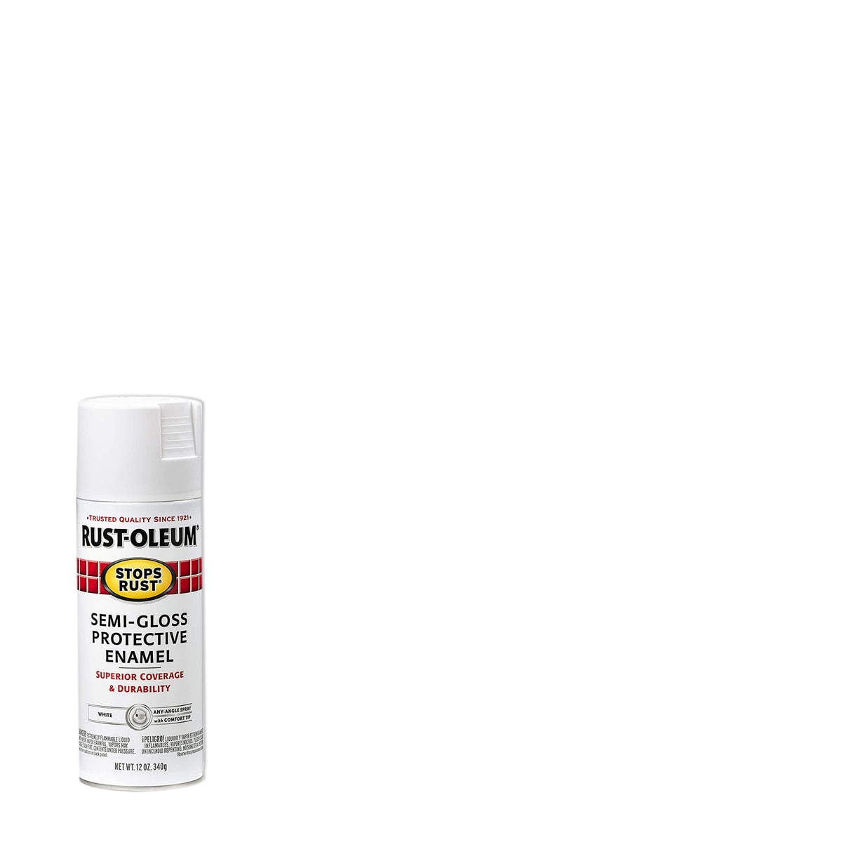 RUST-OLEUM Rust-Oleum 7798830 Stops Rust Semi-Gloss Anti-Rust Spray Paint 12 Oz
