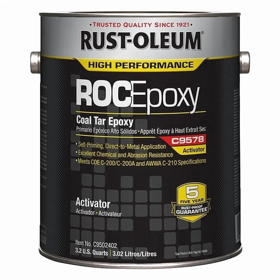 RUST-OLEUM Rust-Oleum C9502402 C9578 System <250 VOC Coal Tar Activator 1 gal. Package Quantity 2