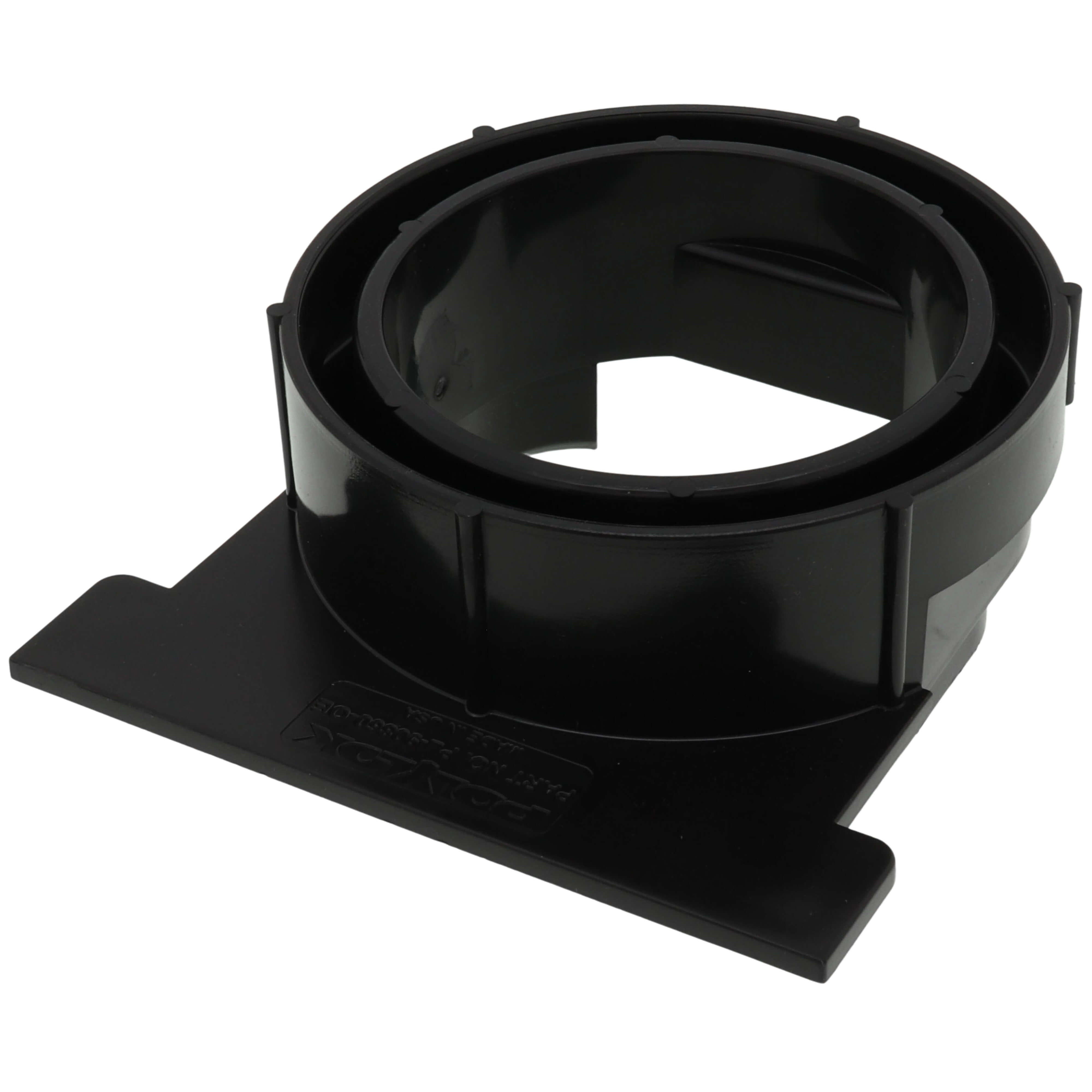 POLYLOK Polylok PL-90860-OE End Outlet Blk (Accepts 3 SCHD 40 4 SDR 35 and 4 SCHD 40)