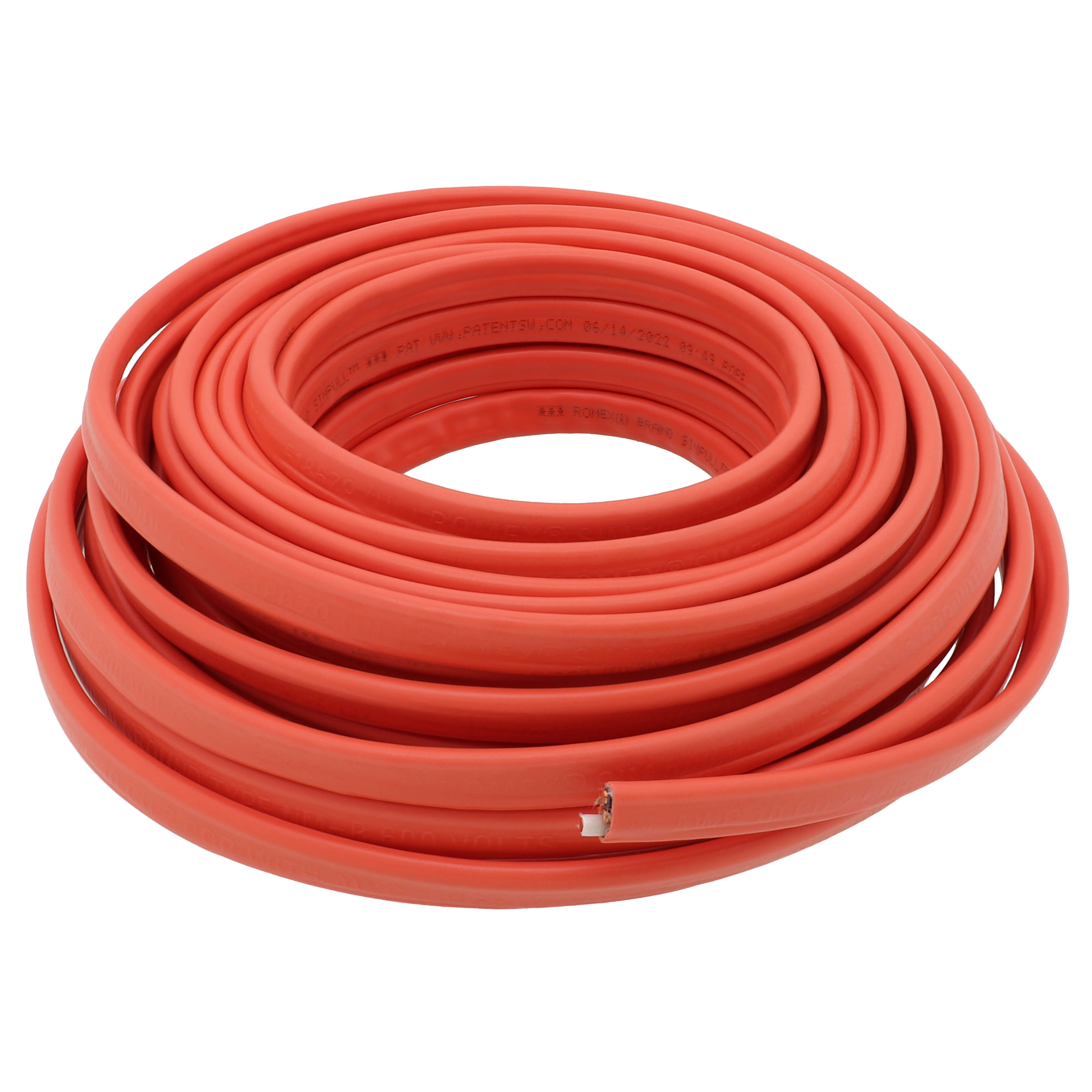 SOUTHWIRE Southwire 28829022 Romex Brand Simpull Solid Indoor 10/2 W/G NMB Cable 600 Volts 50ft Coil