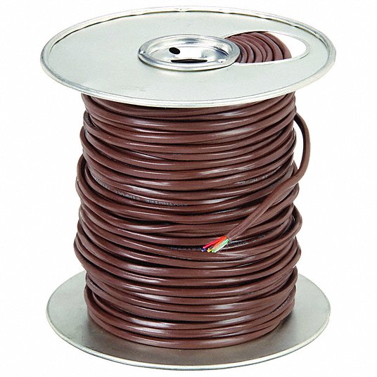 SOUTHWIRE Southwire 553060407 thermostat wire 150 V 18 AWG 6 conductor solid 250 foot