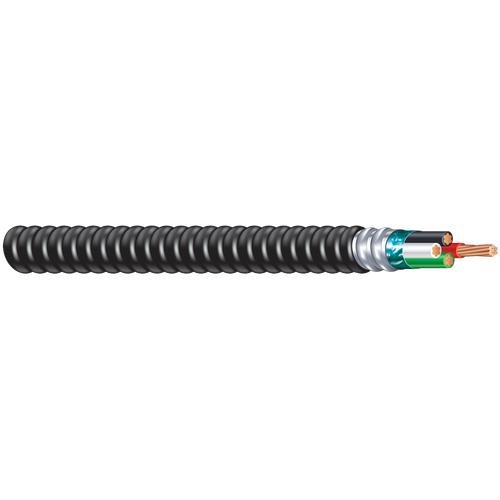 SOUTHWIRE Southwire 59351202 14/4 Stranded Bare Copper EZ-IN Shielded Mini Split Cable 600V 250 ft