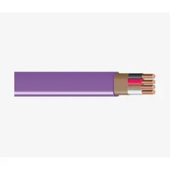 SOUTHWIRE Southwire 63947822 Romex Brand SIMpull Copper Type NM-B Cable 600V 12-3 50 Ft