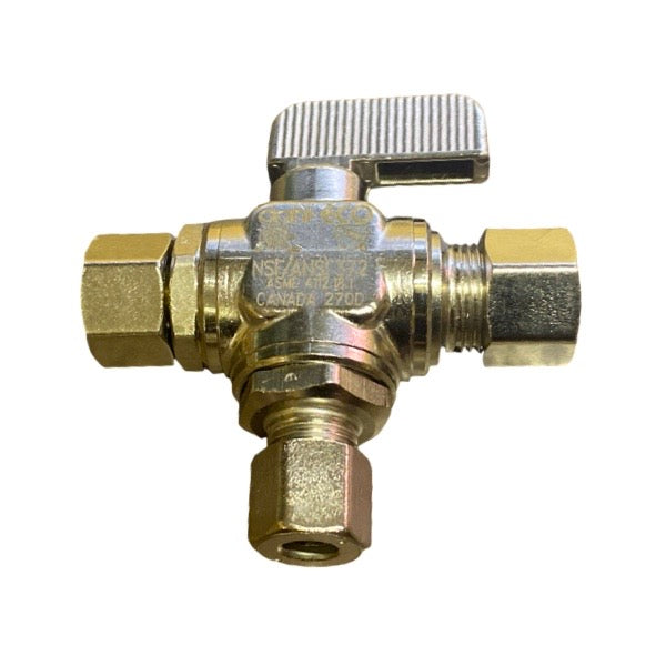 WAL-RICH Wal-Rich RV502LF 3/8″ Female Compression X 1/4″ OD X 3/8″ OD