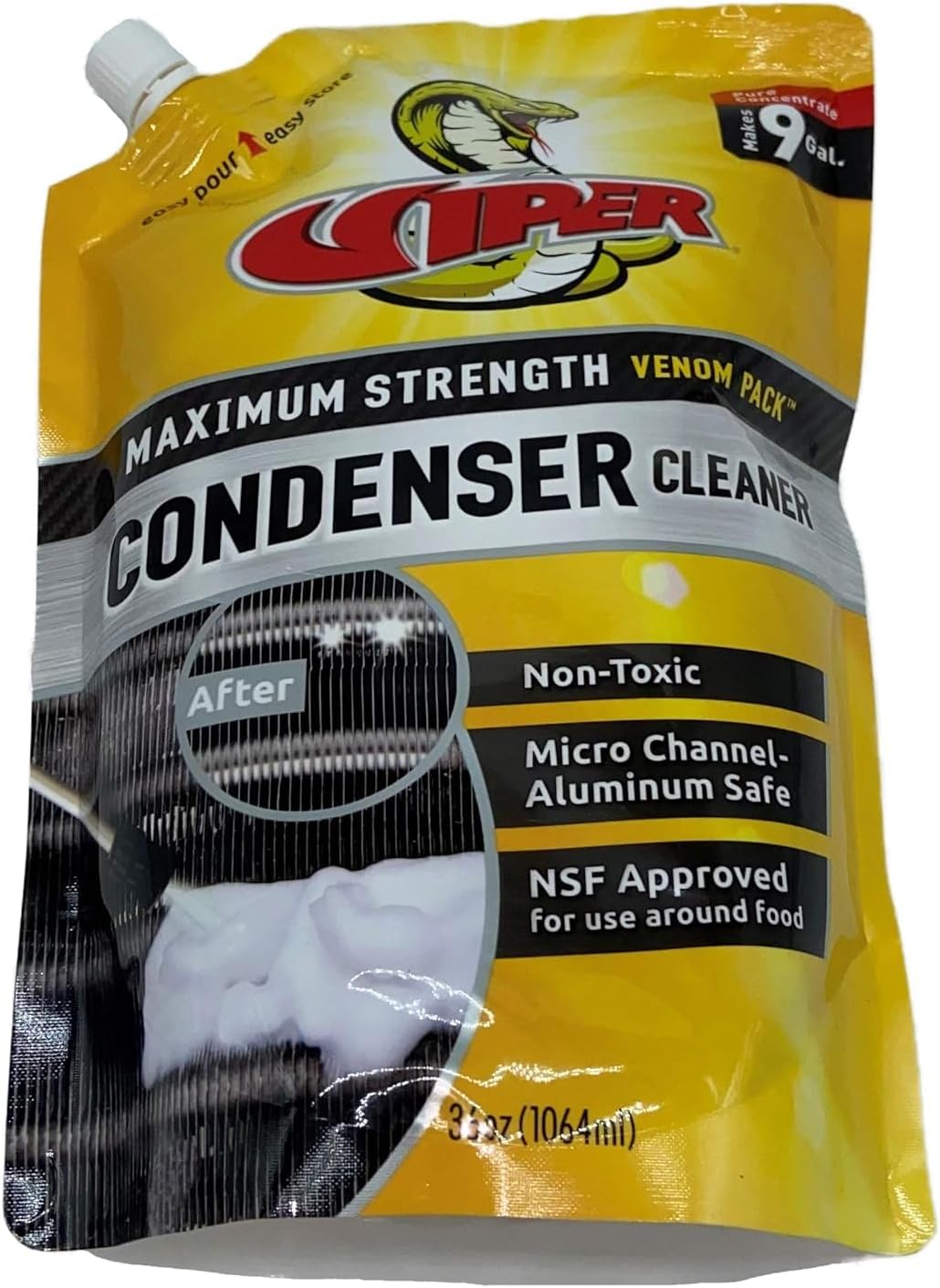 VIPER Viper RT330V Venom Pack Condenser Cleaner 36 Oz Flexible Pack