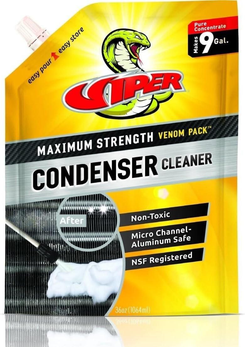 VIPER Viper RT330V Venom Pack Condenser Cleaner 36 Oz Flexible Pack