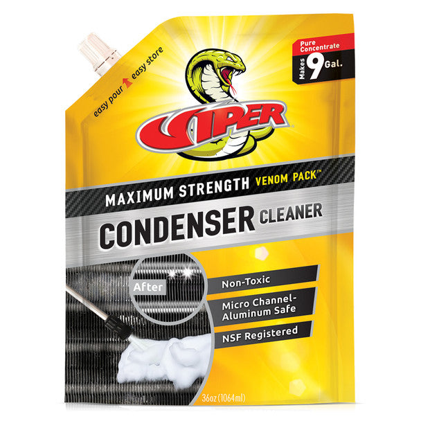VIPER Viper RT330V Venom Pack Condenser Cleaner 36 Oz Flexible Pack