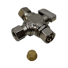 WAL-RICH Wal-Rich RV500LF 3/8 female x 3/8 od retrotee - lead-free, pack of 10