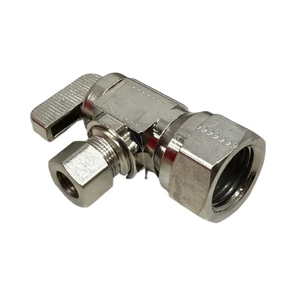 WAL-RICH Wal-Rich MB206LF 3/8 inches OD X 1/2 inches IP Angular Miniball Valve