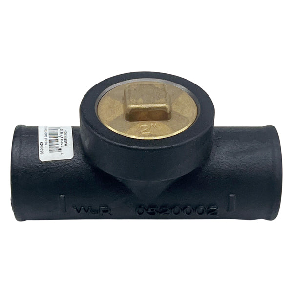 WAL-RICH Wal-Rich 0520002 2 inch No-Hub Dandy Tee With Plug