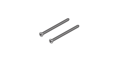 DELTA FAUCET Brizo RP49090 escutcheon screws