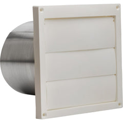 BROAN-NUTONE Broan-Nutone 646 wall cap louvered 6-inch round duct