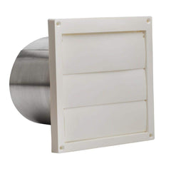 BROAN-NUTONE Broan-Nutone 646 wall cap louvered 6-inch round duct