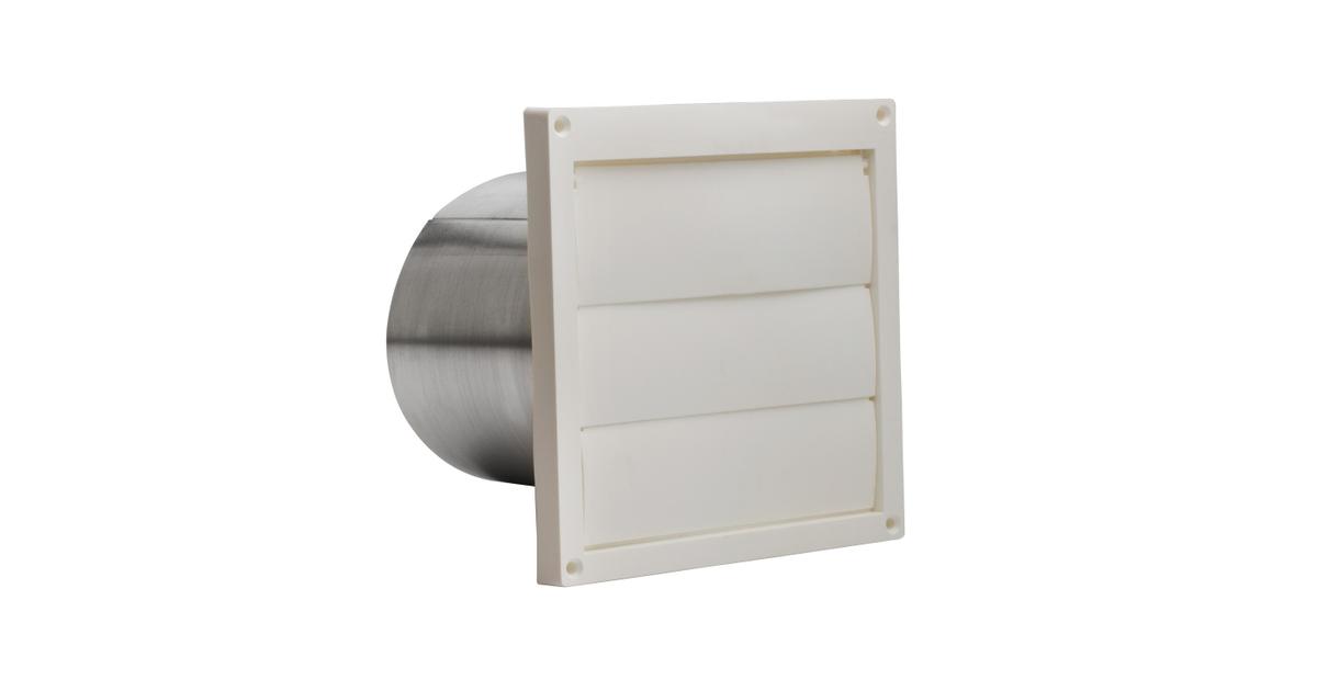 BROAN-NUTONE Broan-Nutone 646 wall cap louvered 6-inch round duct
