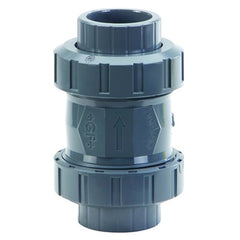 GEORG FISCHER Georg Fischer 161562105 1-1/4 inches PVC 562 Socket/Thread True Union Cone Check Valve w/Spring & EPDM Seals
