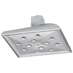 DELTA FAUCET Delta Faucet 81330-PC Brizo Virage H2OKinetic Square Raincan Showerhead 2.5 GPM 8 Inch