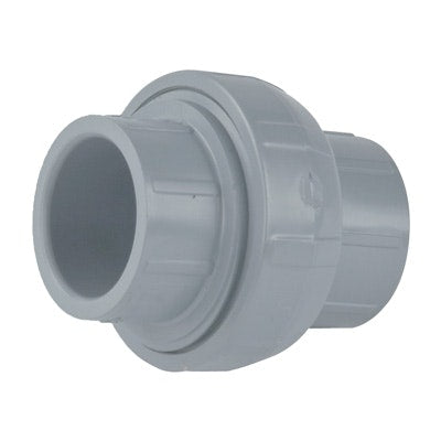 GEORG FISCHER Georg Fischer 9857375012 1-1/4 inches light gray schedule 80 CPVC socket union with FPM seals