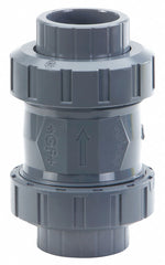 GEORG FISCHER Georg Fischer 161562106 threaded socket PVC/EPDM spring check valve 1-1/2 inches