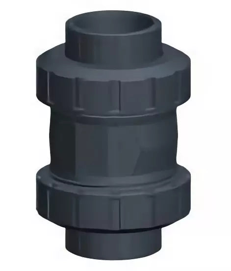 GEORG FISCHER Georg Fischer 161562106 threaded socket PVC/EPDM spring check valve 1-1/2 inches