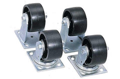 CRESCENT Jobox 1-320990 4 inches casters set of 4 - 2 fixed & 2 swivel