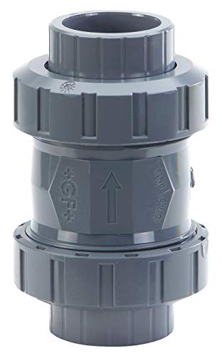 GEORG FISCHER Georg Fischer 161562107 2 inches Threaded Socket PVC/EPDM Check Valve