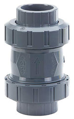 GEORG FISCHER Georg Fischer 161562107 2 inches Threaded Socket PVC/EPDM Check Valve