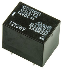 OMRON Omron G5LE-14-DC12 power relay SPDT 12VDC 10A PC board