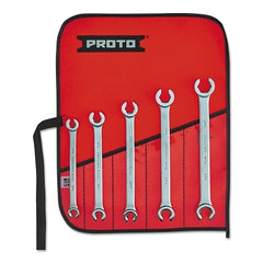 PROTO Proto J3700M Set Wr Flare Nut Metric 5 Piece 6 Point 60 Degree Head Angle