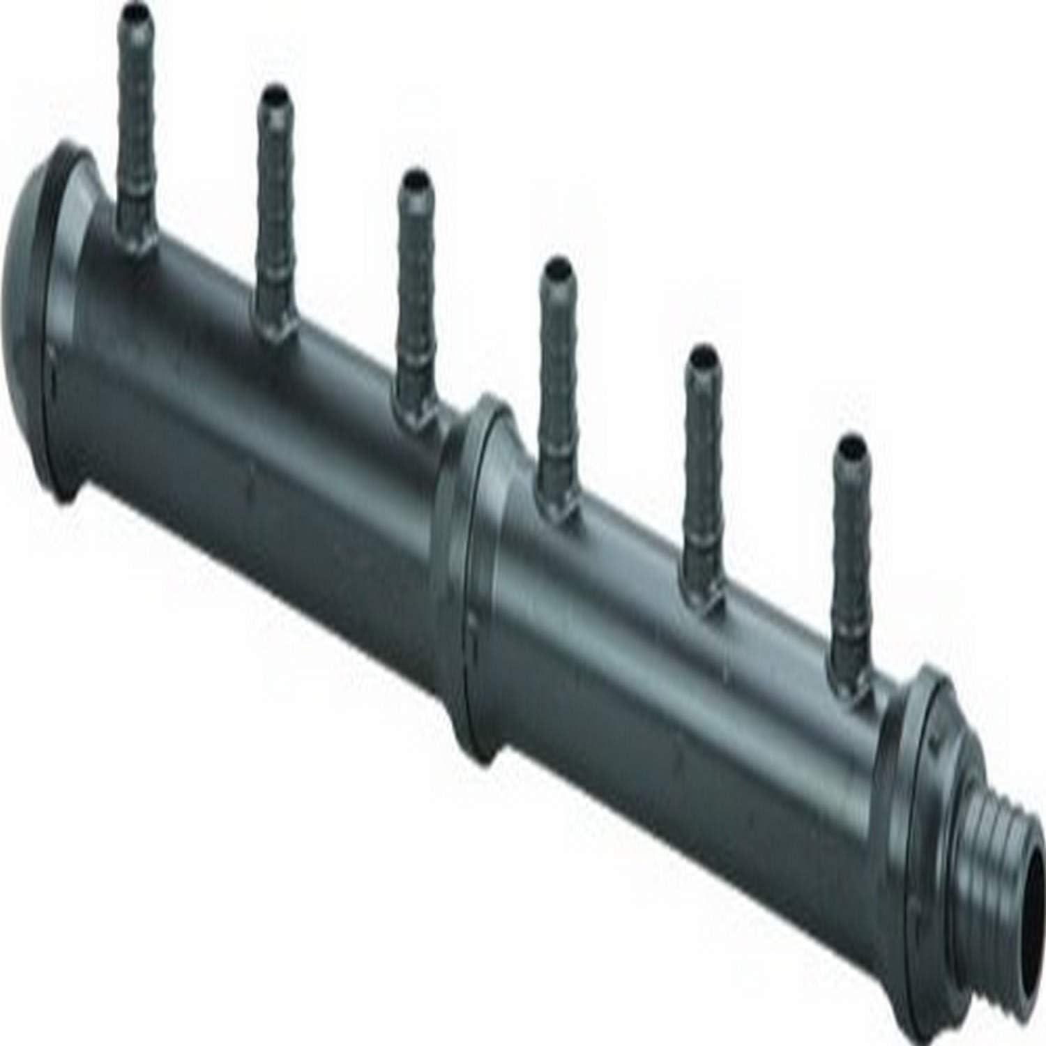 VIEGA Viega 65206 pureflow zero lead poly alloy pex crimp manifold 1-inch by 1/2-inch to 6 crimp x crimp no. of outlets