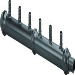 VIEGA Viega 65206 pureflow zero lead poly alloy pex crimp manifold 1-inch by 1/2-inch to 6 crimp x crimp no. of outlets