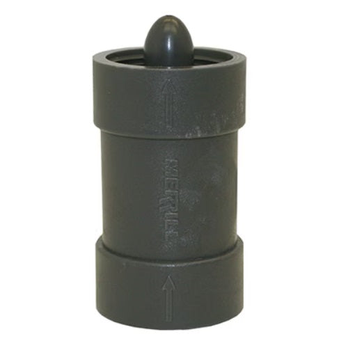 MERRILL MANUFACTURING Merrill Manufacturing CVB125 1-1/4 inches plastic check valve