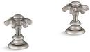 KOHLER Kohler T98071-3M-BN Artifacts Series Bath Prong Handle Trim 2-1/4 Inch Diameter 3-9/16 Inch Height