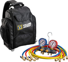 RITCHIE ENGINEERING Ritchie Engineering 42017 Yellow Jacket 41 Series Domestic Manifold Backpack Kit