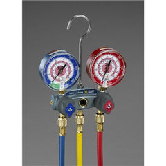 RITCHIE ENGINEERING Ritchie Engineering 49865 Yellow Jacket Titan Plus II Test and Charging Manifold With Sight Glass