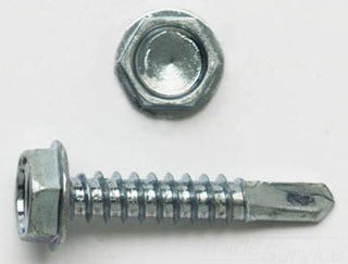 PECO FASTENER Peco Fastener PC101HT #10 (5/16 Hex) x 1 Hex Washer Head Unslot Type 3 Self Drill Screw