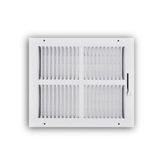 RECTORSEAL Rectorseal 102M12X10 2-way Stamped Register 12X10 1/2 Blade Spacing