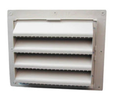 RENEWAIRE Renewaire 102399 Louvered Wall Cap 8 inches