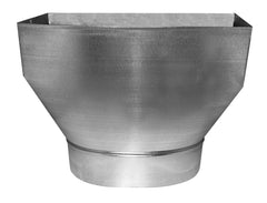 SOUTHWARK METAL Southwark Metal 127R4127 Oval Straight Register Boot 4x12x7