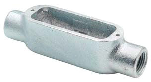 BRIDGEPORT FITTINGS Bridgeport Fittings C-43 Type-C Conduit Body 1 Inch