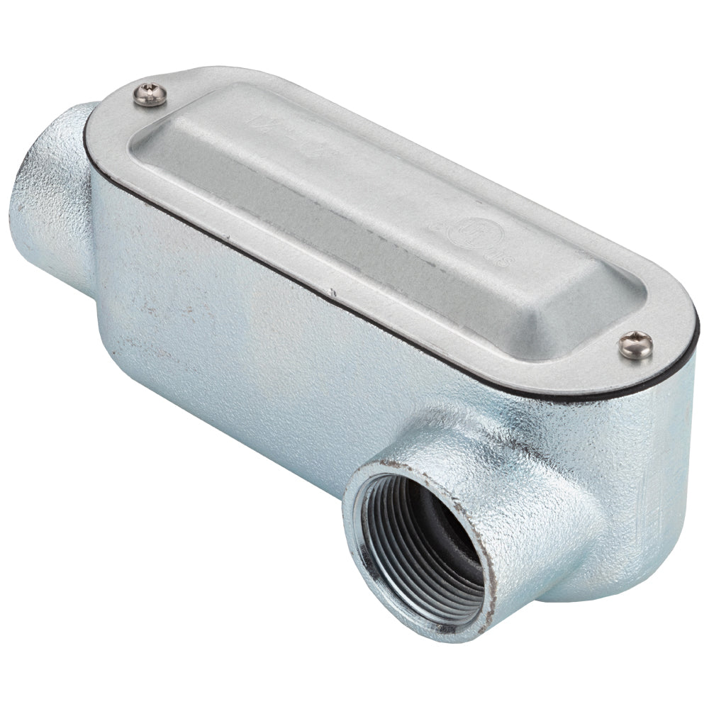 BRIDGEPORT FITTINGS Bridgeport Fittings LL-64CG LL Rigid Conduit Body 1-1/4 Inch
